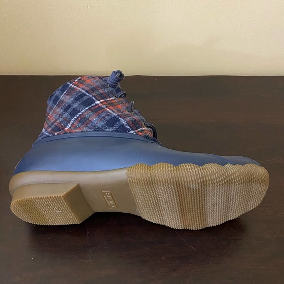Sperry-Saltwater Wool Plaid Duck Boot - Picture 7 of 7